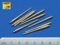 Set of 9pcs 406mm long barrels for North Carolina, Washington