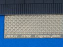 Engrave plate (88 x 57mm) - pattern 02