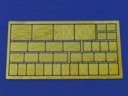 Ship hatches various scale (2 selection) - photo-etched parts