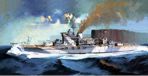 HMS Warspite 1943 - Queen Elizabeth class ship