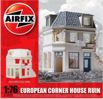 European Corner House Ruin
