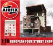 European Four Storey Shop Ruin