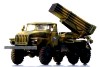 BM-21 Gamed Rocket System and Crew