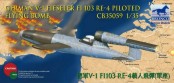 V-1 Fi103 Fieseler Re 4 Piloted Flying Bomb