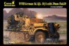 WWII German Sd. Kfz.10/4 with 20mm Flak 30