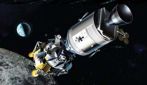 Apollo 11 Lunar Approach - CSM Columbia + LM Eagle