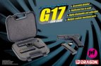 Hand Gun Replica Kit - contain 2 guns and carry case