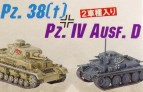 Panzer Korps - Pz.38(t) + Pz.IV Ausf.D - 2 models