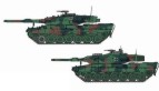Panzer Korps - Leopard 2A4 + Leopard 2A5 - 2 models