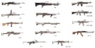 Modern Machine Gun Set.