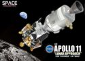 NASA Apollo 11 Lunar Approach CSM Columbia + LM Eagle