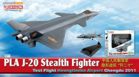 PLA J-20 Stealth Fighter Test Flight Heungtianba Airport Chengdu