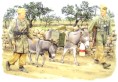 Figures German Fallschirmjager with Donkeys