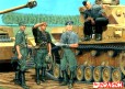 Figures German Officer Kursk 1943