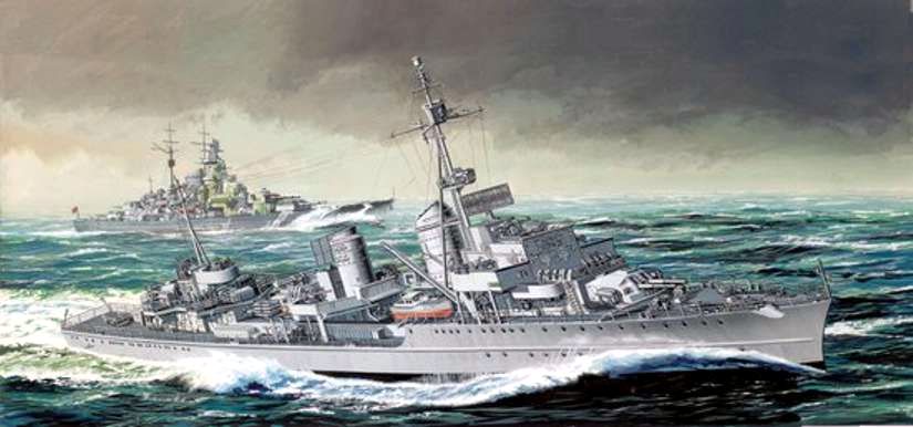 German Z-39 Destroyer - Smart Kit