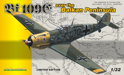 Bf 109E over the BALKAN PENINSULA  1/32