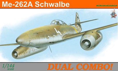 Me 262A Schwalbe DUAL COMBO 1/144 - fighters