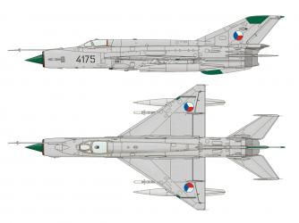 MiG-21MFN 1/144 - fighters