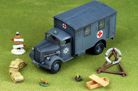 Opel Kfz.305 Blitz Truck German Army, France, 1940, Ambulance