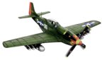 U.S. P-51D Mustang, England 1944