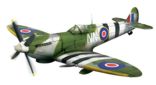 U.K. Spitfire MK IX fighter