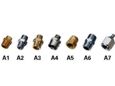 A4 - Nipple 1 / 8'' male - 1 / 4'' female