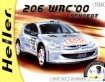 206 WRC '00 PEUGEOT w/Paints and Glue 206 WRC '00 PEUGEOT w/Paints and Glue