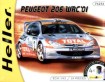 206 WRC '01 PEUGEOT w/Paints and Glue 206 WRC '01 PEUGEOT w/Paints and Glue