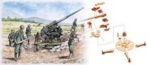 Italian 90/53 Gun with crew