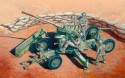 Dzialo przeciwlotnicze Bofors z obsluga