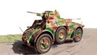 Autoblinda AB 41 -  Italian armored car