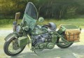 U.S. Army WWII Motorcycle