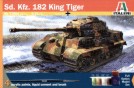 Sd. Kfz. 182 King Tiger w/Paints and Glue