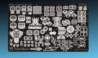 WWII US Navy Radar Set - photo-etched parts