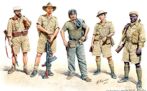 Allied Forces, WW II era, North Africa, desert battles series