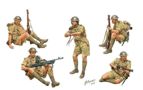 British soldiers tank riders