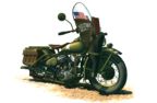 Harley Davidson WLA motorcycle