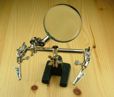 Helping Hand w/ Glass Magnifier
