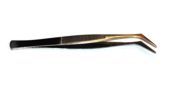 Curved tweezers