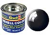Paint nr 7 black, gloss RAL 9005