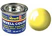 Paint nr 12 yellow, gloss RAL 1018