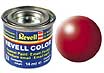 Paint nr 330 fiery red, silk RAL 3000