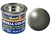 Paint nr 362 greyish green, silk RAL 6013