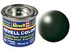Paint nr 363 dark green, silk RAL 6020
