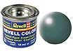 Paint nr 364 leaf green, silk RAL 6001
