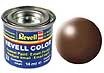 Paint nr 381 brown, silk RAL 8025