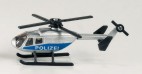 Helikopter policyjny - srebrny