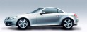 Mercedes SLK - silver