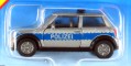Mini Cooper Policja - srebrny