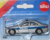 Samochod policyjny Mercedes C320  srebrny z paskiem